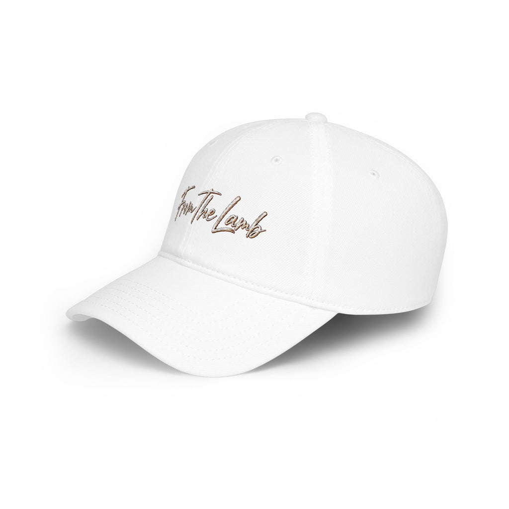 From The Lamb Red Baseball Cap