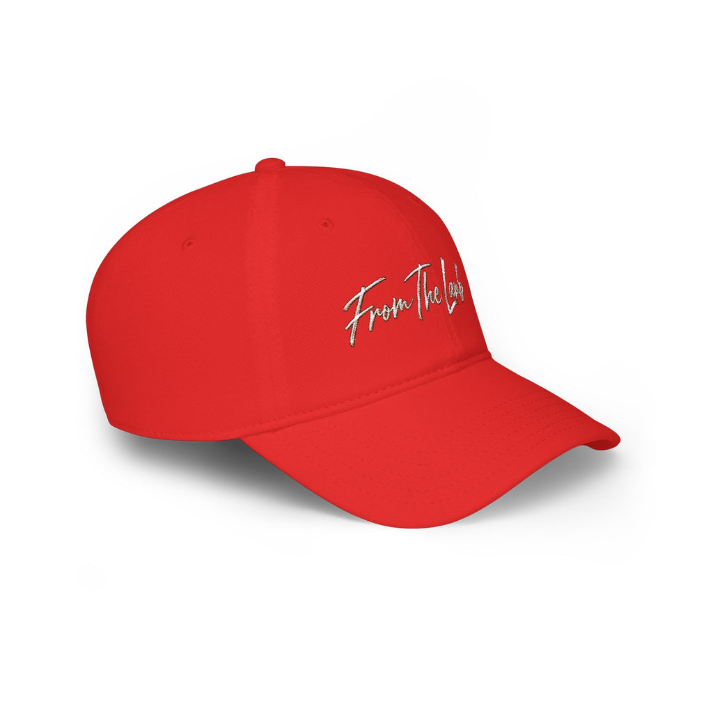 From The Lamb Red Baseball Cap