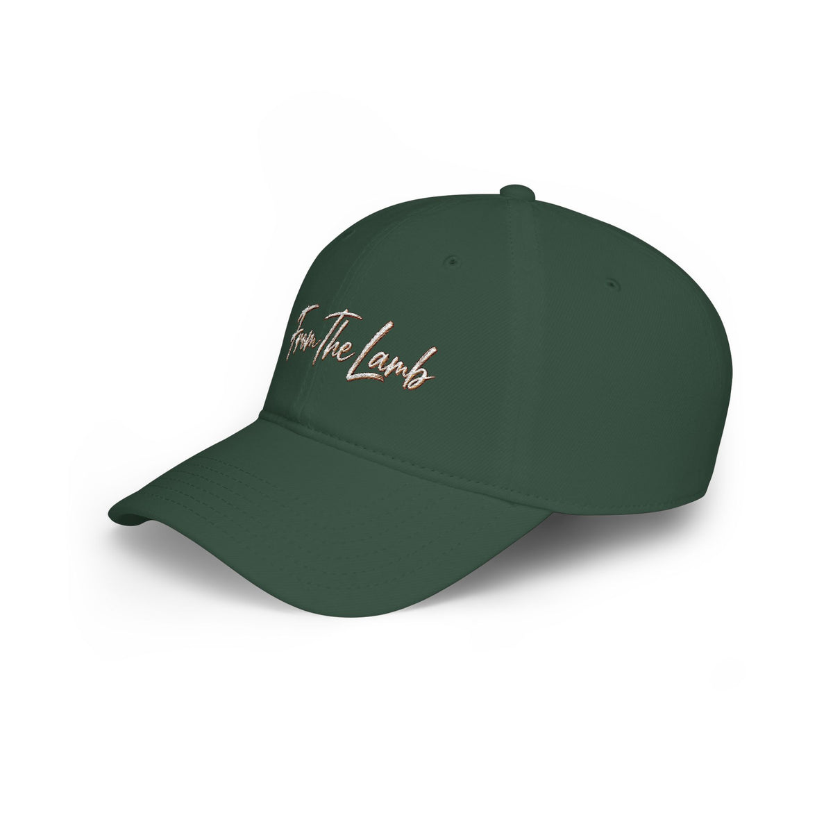 From The Lamb Red Baseball Cap