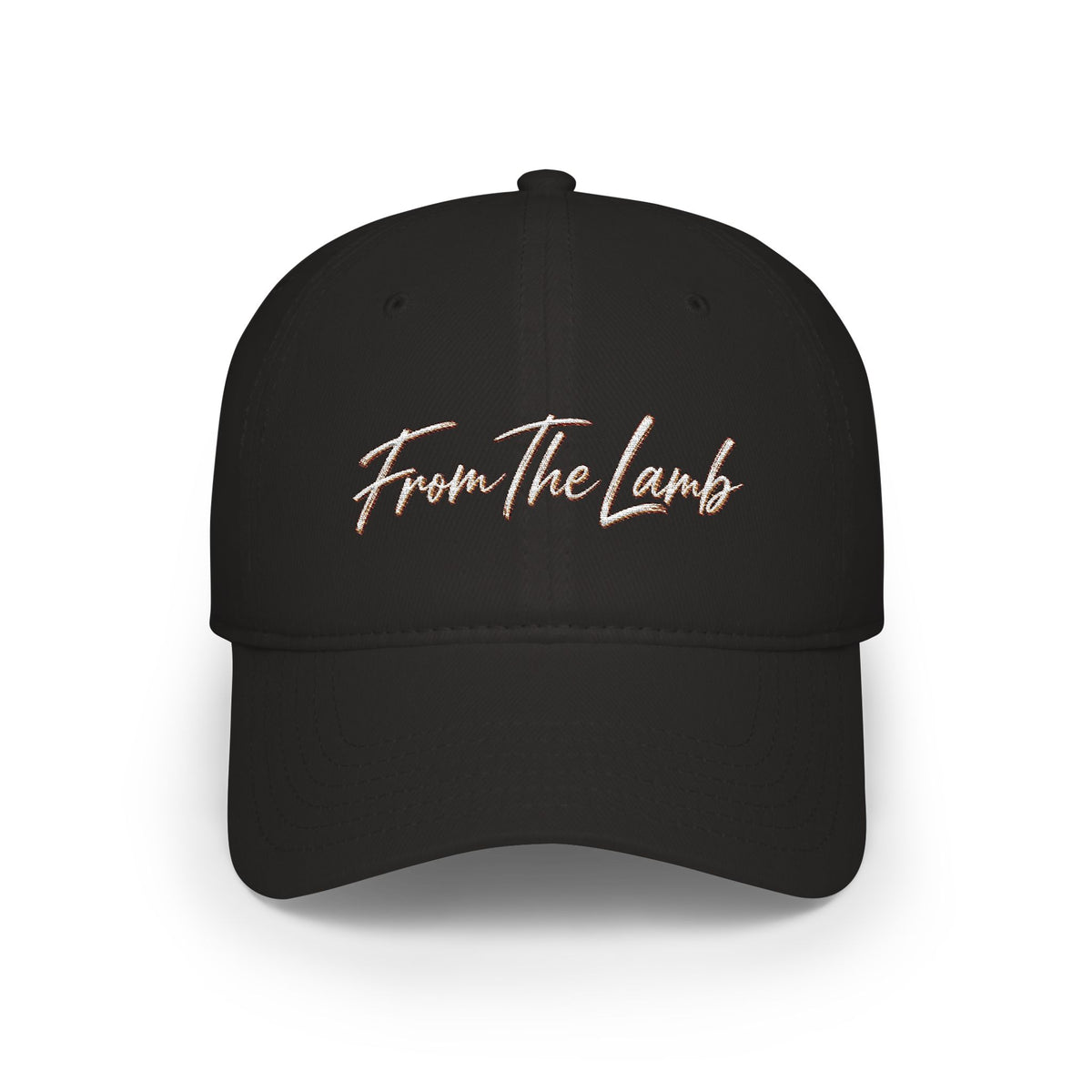 From The Lamb Red Baseball Cap