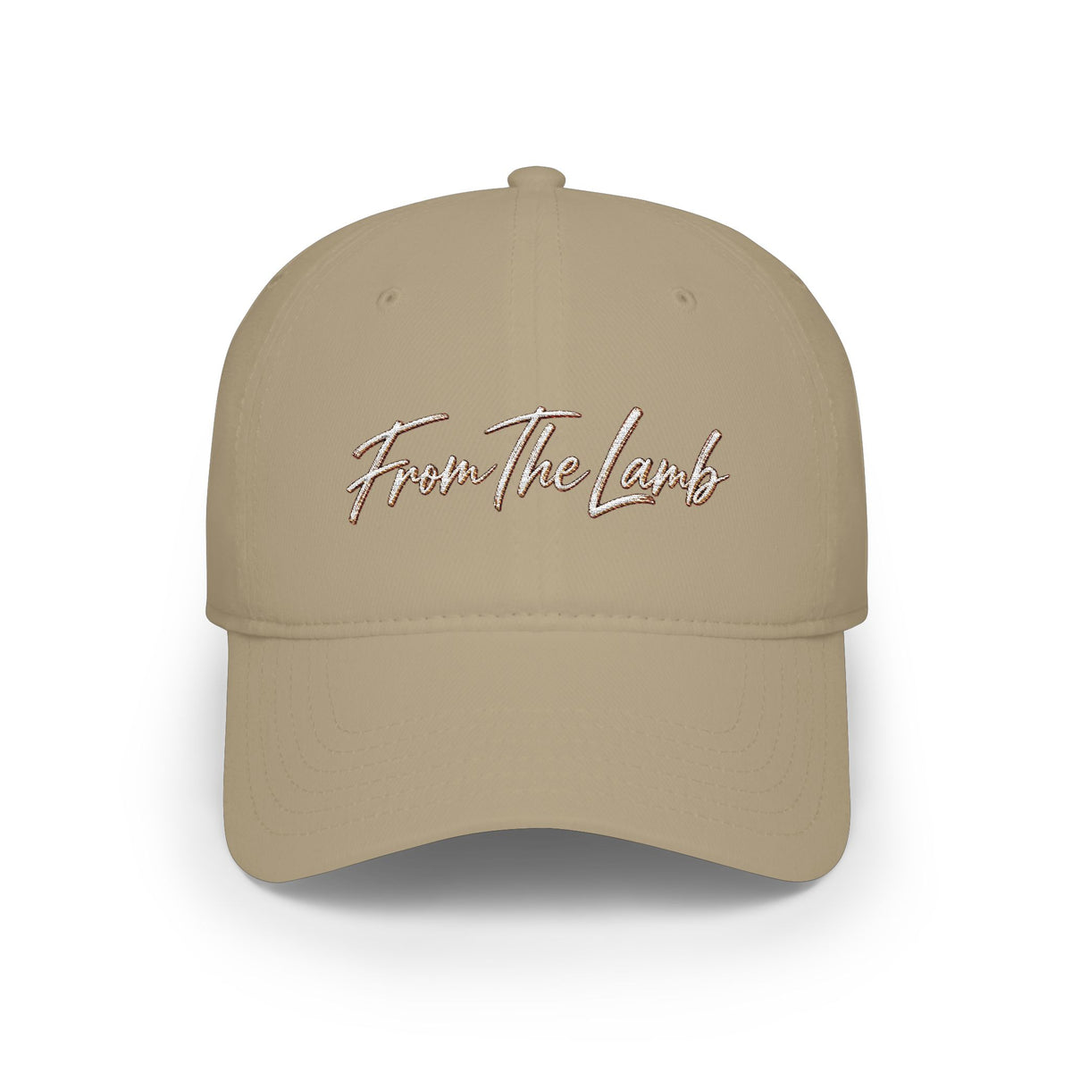 From The Lamb Red Baseball Cap