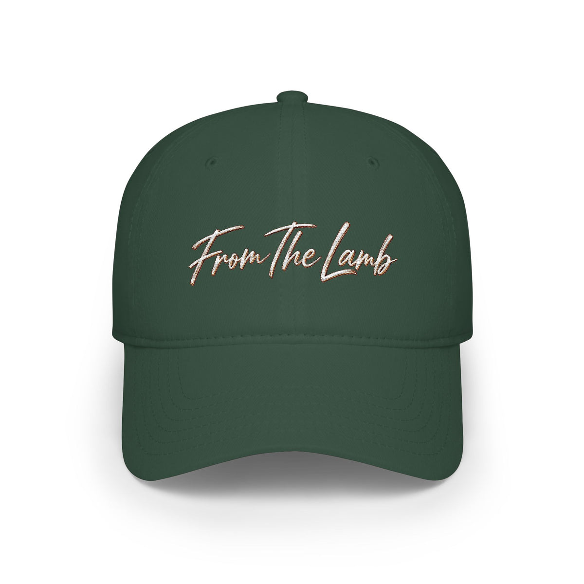 From The Lamb Red Baseball Cap
