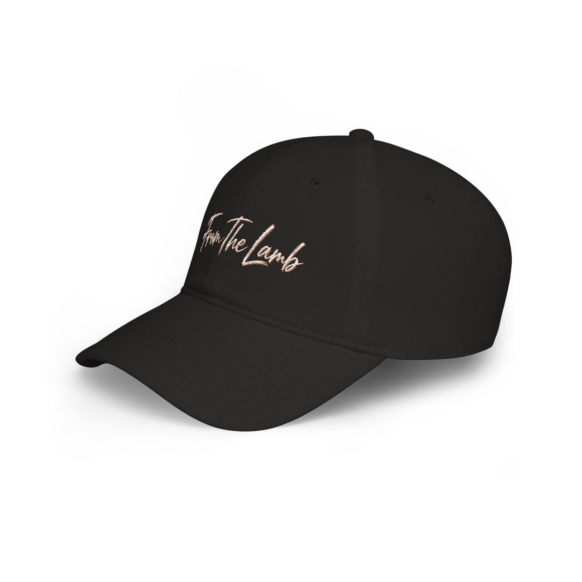 From The Lamb Red Baseball Cap