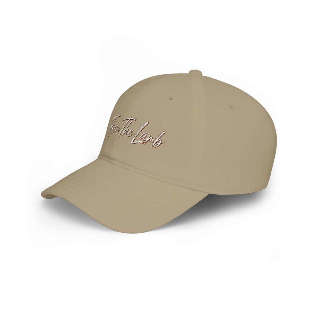 From The Lamb Red Baseball Cap