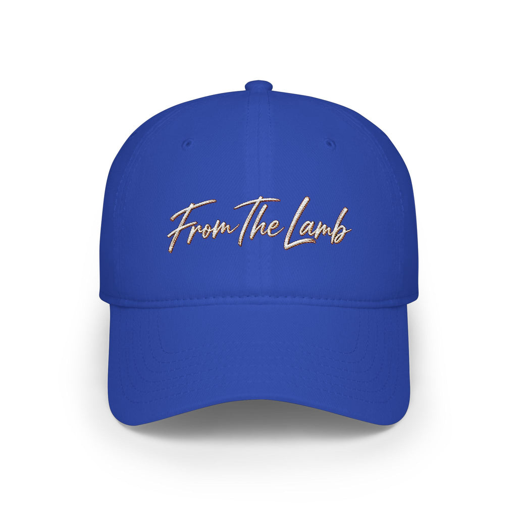 From The Lamb Red Baseball Cap