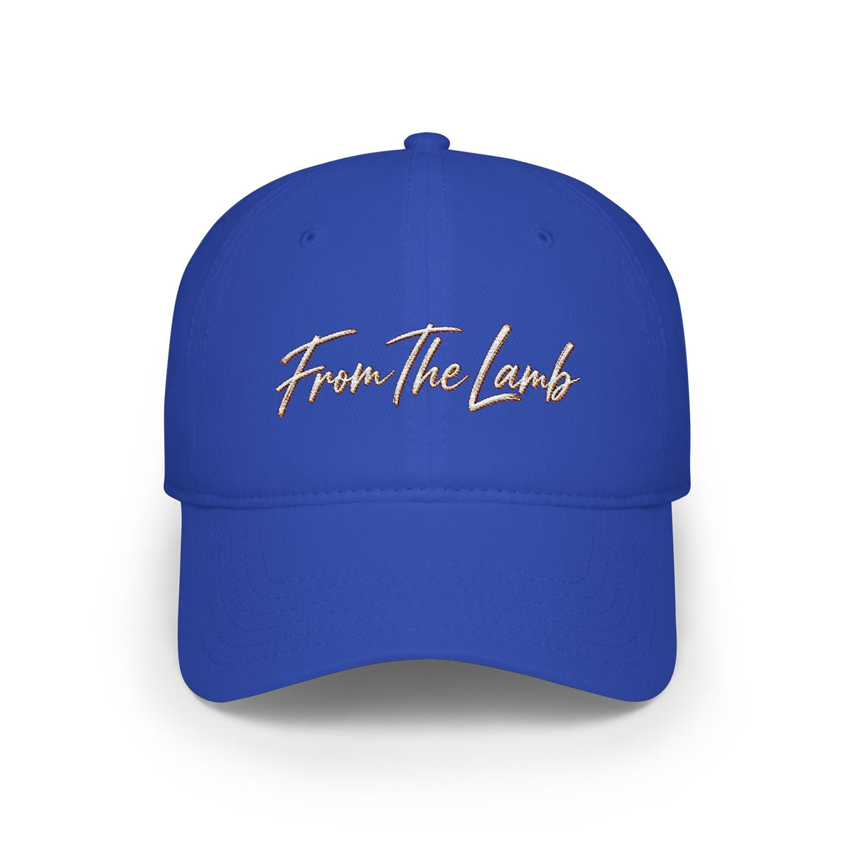 From The Lamb Red Baseball Cap